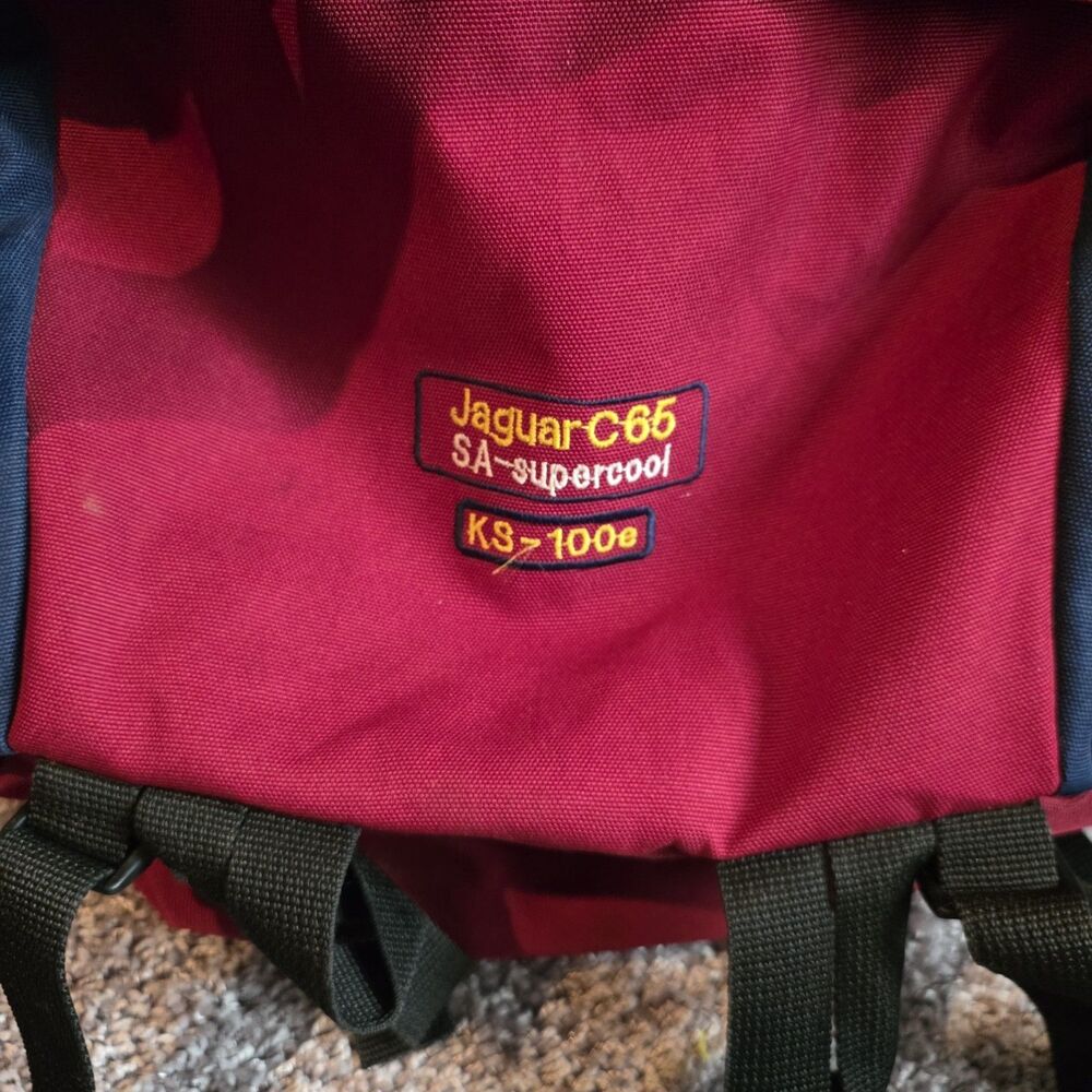 Karrimor Jaguar C65 KS100e SA Super Cool Rucksack Red Blue - Picture 2 of 3